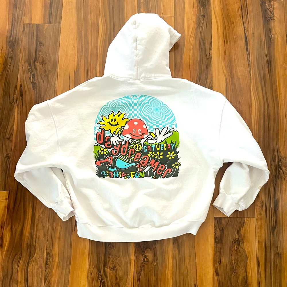 DAYDREAMER Flyer Mushroom Hoodie M